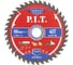Диск пильный по дереву P.I.T. ADVANCE 190x30x2.0 мм, 40T Carbide, зуб TCG 15 ACTW12-190T40 2