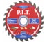 Диск пильный по дереву P.I.T. ADVANCE 190x30x1.4 мм, 24T Carbide, зуб ATB 15 ACTW14-190T24 2