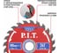 Диск пильный по дереву P.I.T. ADVANCE 190x30x1.4 мм, 24T Carbide, зуб ATB 15 ACTW14-190T24 5