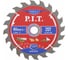 Диск пильный по дереву P.I.T. ADVANCE 165x20x1.4 мм, 20T Carbide, зуб ATB 15 ACTW14-165T20 2