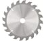 Диск пильный по дереву P.I.T. ADVANCE 165x20x1.4 мм, 20T Carbide, зуб ATB 15 ACTW14-165T20 4