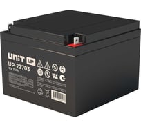 Аккумуляторная батарея UNIT UP-22703 (12В-27Ач) UP22703