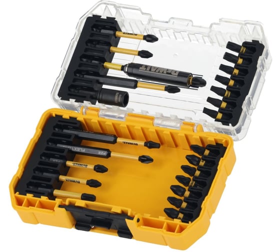 Набор бит DeWalt DT70730TPOS, PH/PZ/SL/Torx, 25/57/89 мм, 25 шт, в кейсе DT70730TPOS-QZ