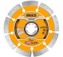 Диск алмазный отрезной INGCO 125мм сегмент DMD011252