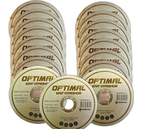 Круг отрезной Стройштуки 125х1.0х22.2 мм по металлу OPTIMAL (25 шт) УТ-00046244