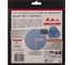 Круг шлифовальный DLT сетка GrandFlex BLUE-NET CERAMIC, d150мм, P80, 10шт, (керамика) 3032 4