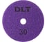 Круг алмазный гибкий шлифовальный DLT №16, d100мм, зерн.P30, для сухой и влажной шлифовки АГШК 1469 4