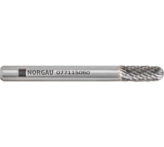 Борфреза твердосплавная форма C (6x16 мм; хвостовик 6 мм) NORGAU 077115060