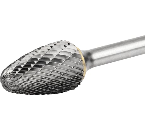 Борфреза твердосплавная форма F (16х25 мм; хвостовик 6 мм) NORGAU 077130160