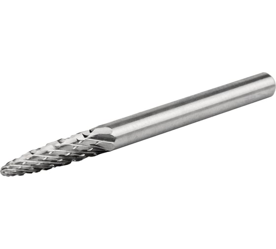 Борфреза твердосплавная форма F (3х14 мм; хвостовик 3 мм) NORGAU 077130033