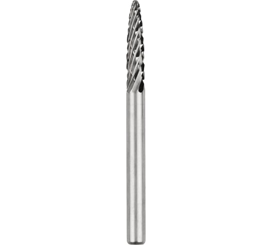 Борфреза твердосплавная форма F (3х14 мм; хвостовик 3 мм) NORGAU 077130033