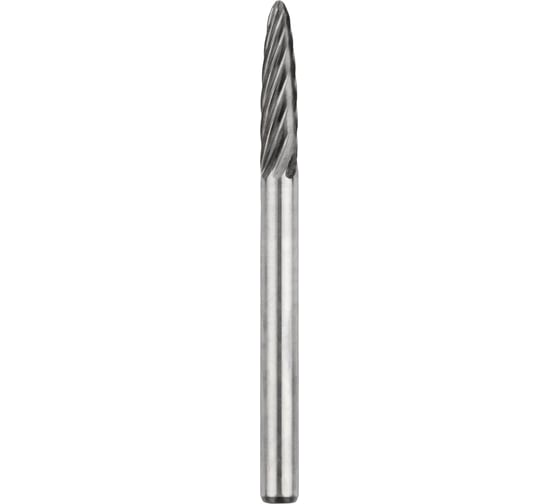 Борфреза твердосплавная форма F (3х14 мм; хвостовик 3 мм) NORGAU 077130233