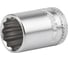 Головка торцевая 12-гранная, тип ND20-11 (11 мм; 1/4") NORGAU 064502110 1