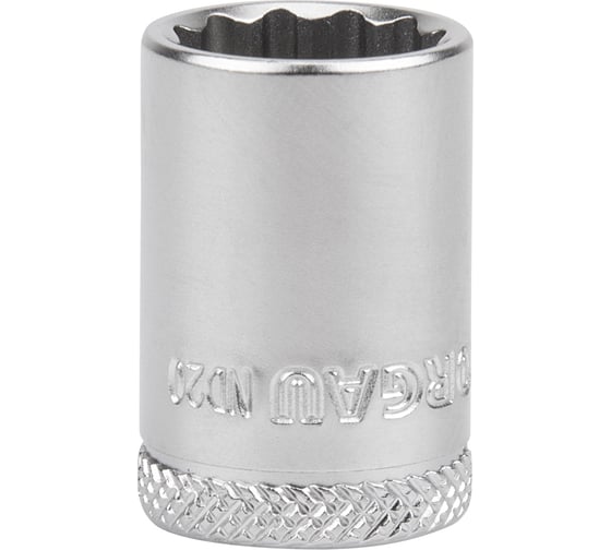 Головка торцевая 12-гранная, тип ND20-12 (12 мм; 1/4") NORGAU 064502120