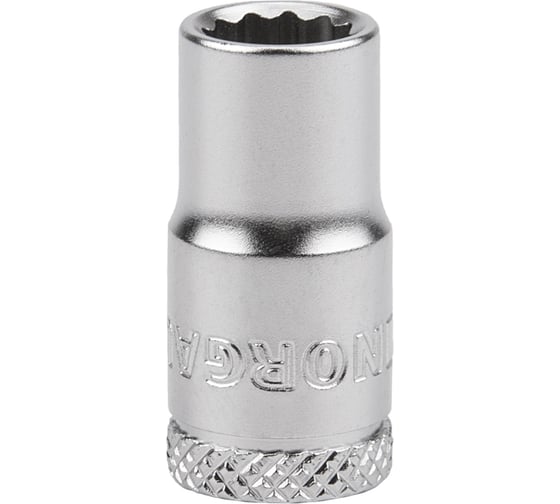 Головка торцевая 12-гранная, тип ND20-6 (6 мм; 1/4") NORGAU 064502060
