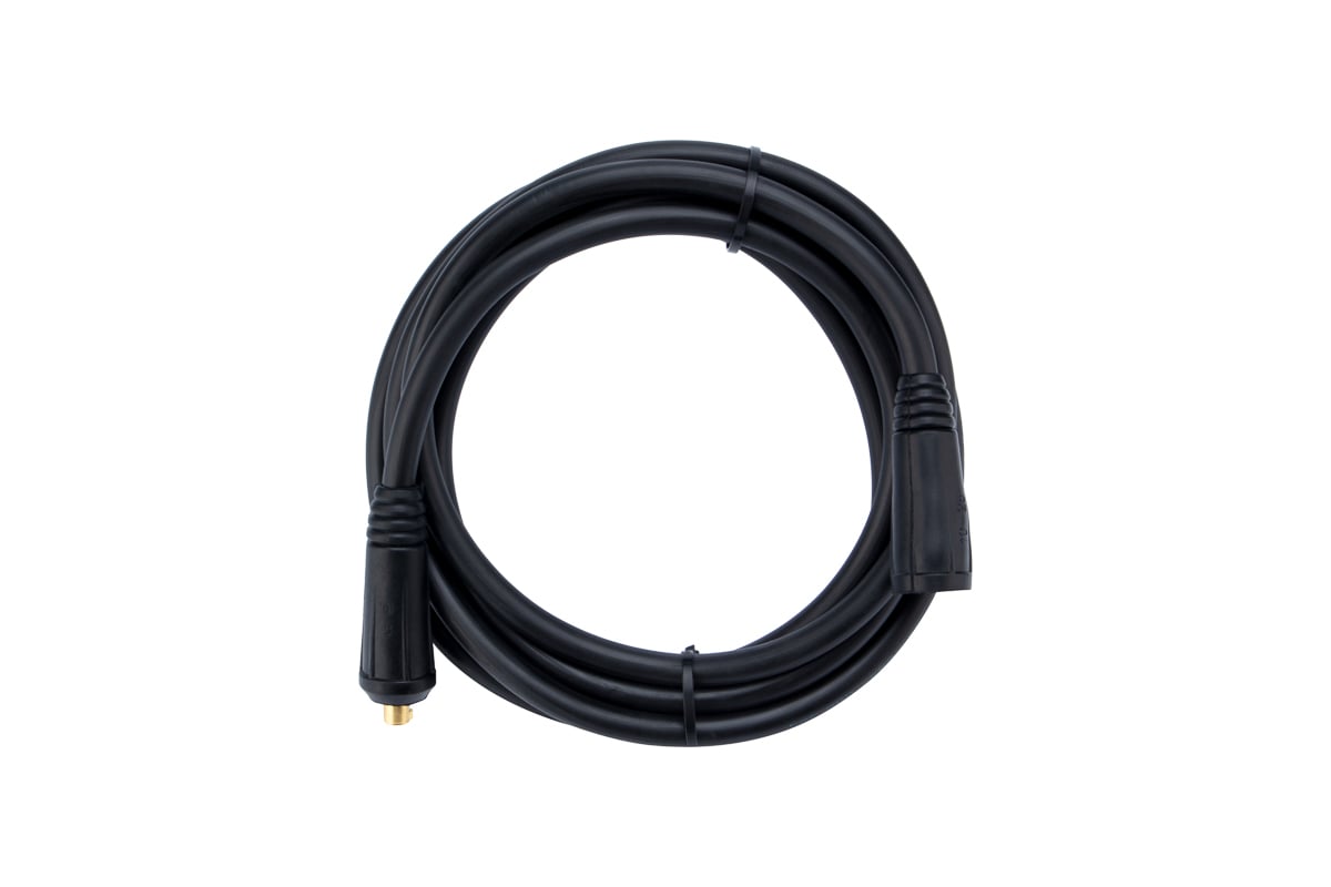 Удлинитель сварочного кабеля КГ 16 кв.мм, СКР 10-25, 200А, 3 м REXANT .