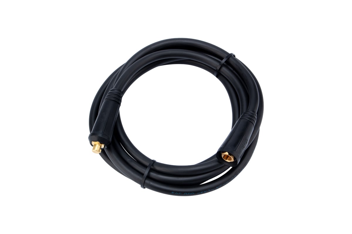  сварочного кабеля КГ 16 кв.мм, СКР 10-25, 200А, 3 м REXANT .