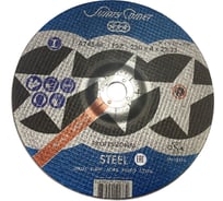 Круг шлифовальный по стали STANDART (230х4х22.23 мм; A24S-BF; F27) SKORPIO 702128