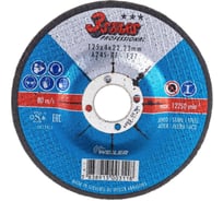 Круг шлифовальный по стали (125х4х22.23 мм; A30S-BF; F27) SKORPIO 702114