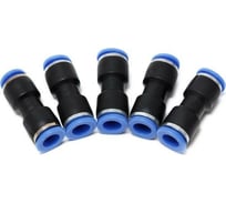 Фитинг для пластиковых трубок (5 шт; 4x4 мм) Forsage 26078 F-SPU04K