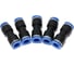 Фитинг для пластиковых трубок (5 шт; 8x8 мм) Forsage F-SPU08K(26080) 1
