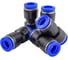 Фитинг для пластиковых трубок Forsage 10 x 10мм, к-т 5шт. F-SPU10K(26081) 1
