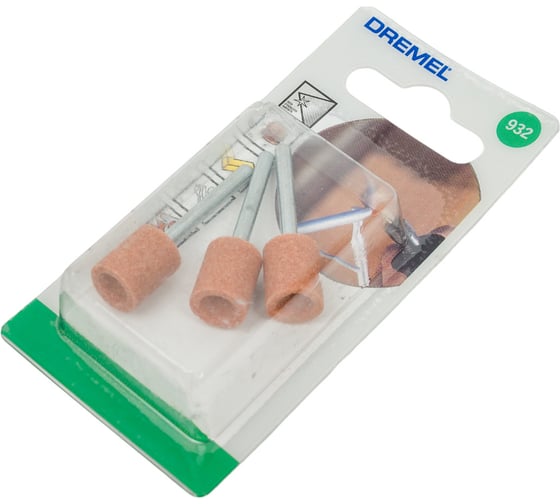Насадка шлифовальная для заточки 932 (3 шт; 9.5 мм) Dremel 26150932JA