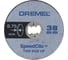 Круг отрезной SPEED CLIC SC409 (5 шт; 38х0.75 мм) Dremel 2615S409JB 1