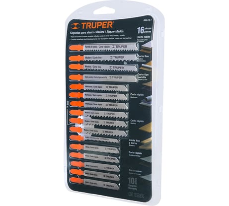 Набор лезвий для электролобзика JSCA-16-T 16 шт Truper 16705