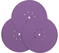 Круг шлифовальный DLT GrandFlex PURO-CERAMIC, d225мм, _220, 10шт, (на бумаге, керамика точной формы) 3450