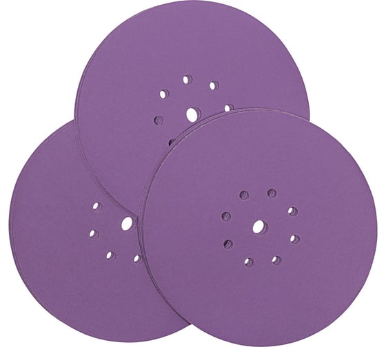 Круг шлифовальный DLT GrandFlex PURO-CERAMIC, d225мм, _220, 10шт, (на бумаге, керамика точной формы) 3450