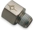 Клапан обратный Контактная Механика переходник, 1/8-1/8 KPCVF01-01(B) 2
