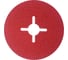 Диск фибровый БАЗ SF10 CERAMICS TOP COOL P60 125х22 со шлицами (5 шт) 00-01004101 1