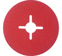 Диск фибровый БАЗ SF10 CERAMICS TOP COOL P80 125х22 со шлицами (5 шт) 00-01027145