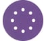 Диск самосцепляющийся БАЗ SP14D Purple line P80 d125(8) (10 шт) 00-01027130 1