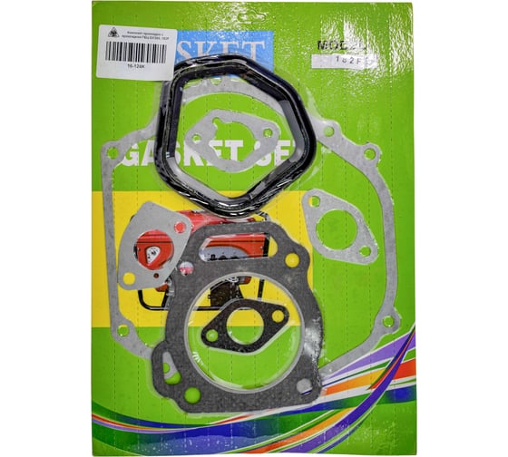Комплект прокладок REDVOLT с прокладкой ГБЦ GX340, 182F 16-124K