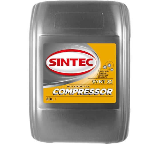 Масло Sintec Compressor Synt 32 20л 999890