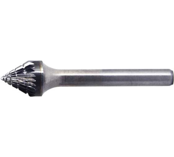 Бор-фреза UMIC VHM Форма J d3x2x38x3 коническая 60˚, ДЗ 1803603030