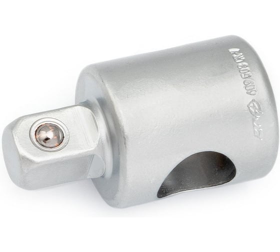 Переходник Дело Техники 1/4"F × 3/8"М с отверстием под вороток 3/8'' 609503 1