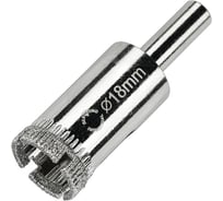 Коронка алмазная по керамике, плитке и стеклу 18 мм Diamond Industrial DIDCBC018