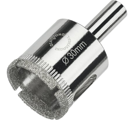 Коронка алмазная по керамике, плитке и стеклу 30 мм Diamond Industrial DIDCBC030