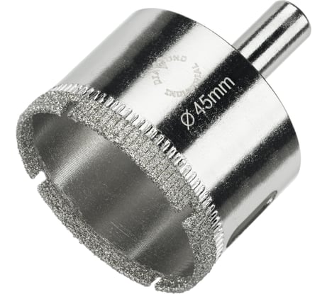 Коронка алмазная по керамике, плитке и стеклу 45 мм Diamond Industrial DIDCBC045