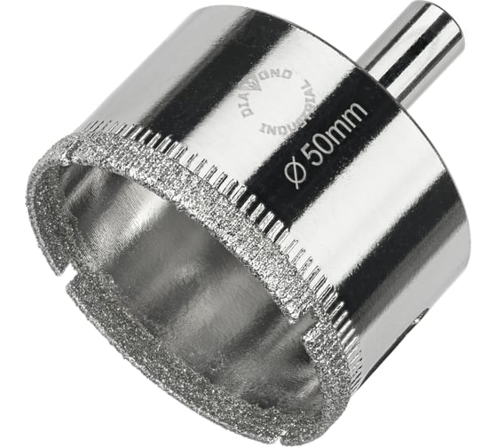 Коронка алмазная по керамике, плитке и стеклу 50 мм Diamond Industrial DIDCBC050