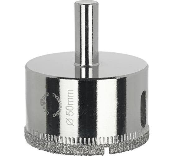 Коронка алмазная по керамике, плитке и стеклу 50 мм Diamond Industrial DIDCBC050