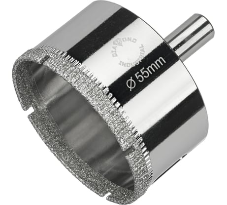 Коронка алмазная по керамике, плитке и стеклу 55 мм Diamond Industrial DIDCBC055