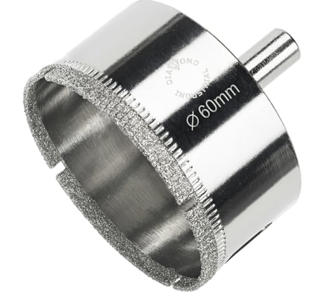 Коронка алмазная по керамике, плитке и стеклу 60 мм Diamond Industrial DIDCBC060