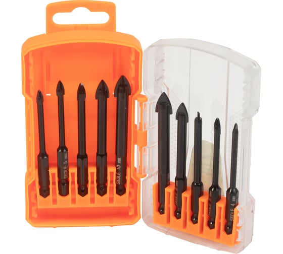 Сверло по стеклу 10шт SKOLE (ST8) ST8-10PC