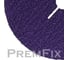 Круг шлифовальный Ceramax Fiber с вырезами P36 (Ø180ммх22мм/фибра) PremFix FD.CSCA.7.36 4