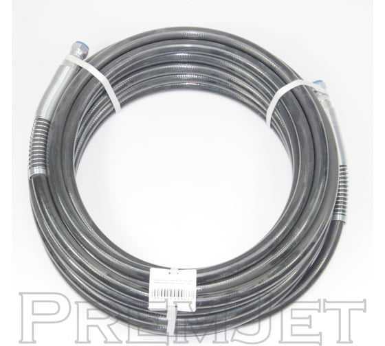 Рукав окрасочный 3/8 PremJet (500bar, NPSM 3/8, черный, 15,0м) 50038150