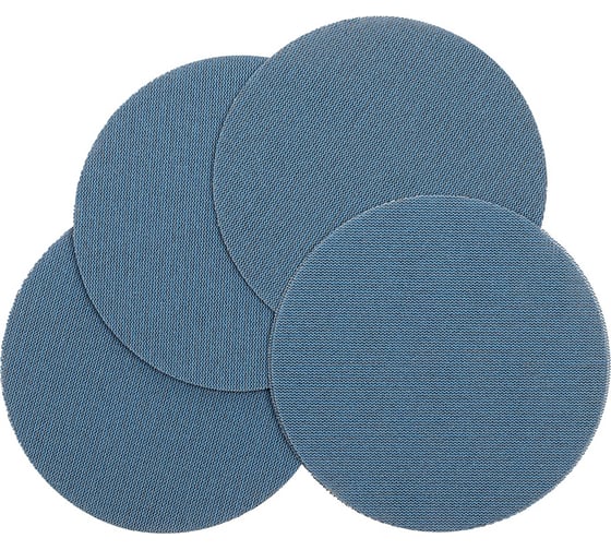Круг шлифовальный DLT сетка GrandFlex BLUE-NET CERAMIC, d-150мм, P180, 10шт, (керамика) 3034